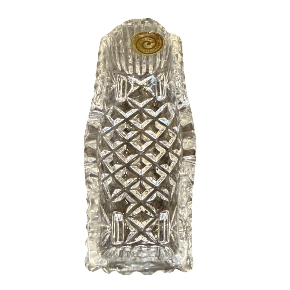 LeadCrystal Toothpick Holder Utensil Holder-Germany 24%!- Cottagecore Grannycore
